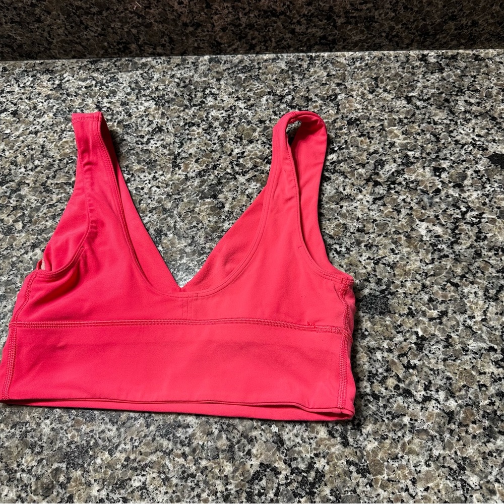 Lululemon Women's Pink Sports top